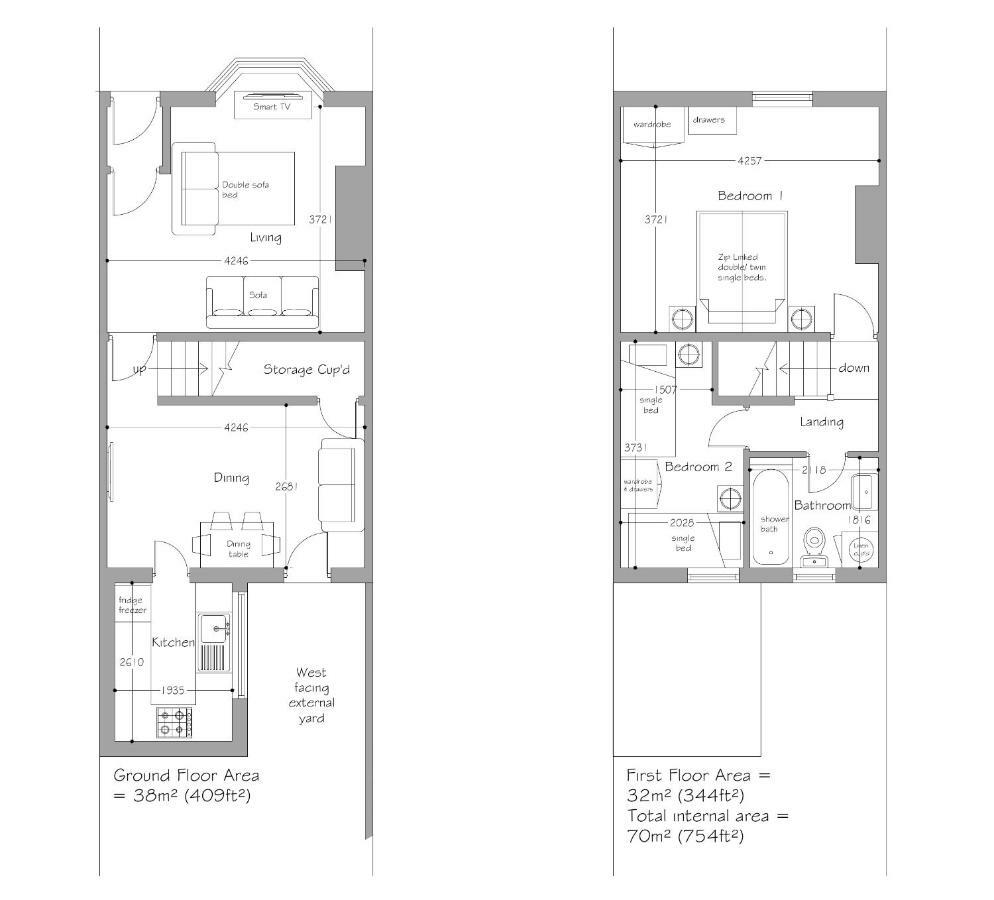 Dene View Workstays UK Darlington  Eksteriør bilde